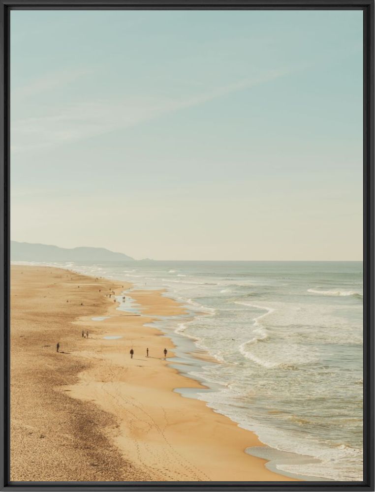 Sunday in ocean beach San Francisco 2 - LUDWIG FAVRE - Photograph