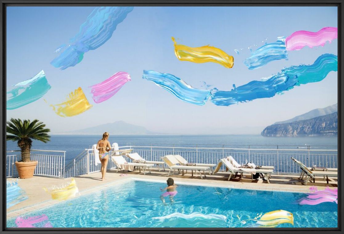 SORRENTO POOL SCENE - MADELEINE GROSS - Photographie