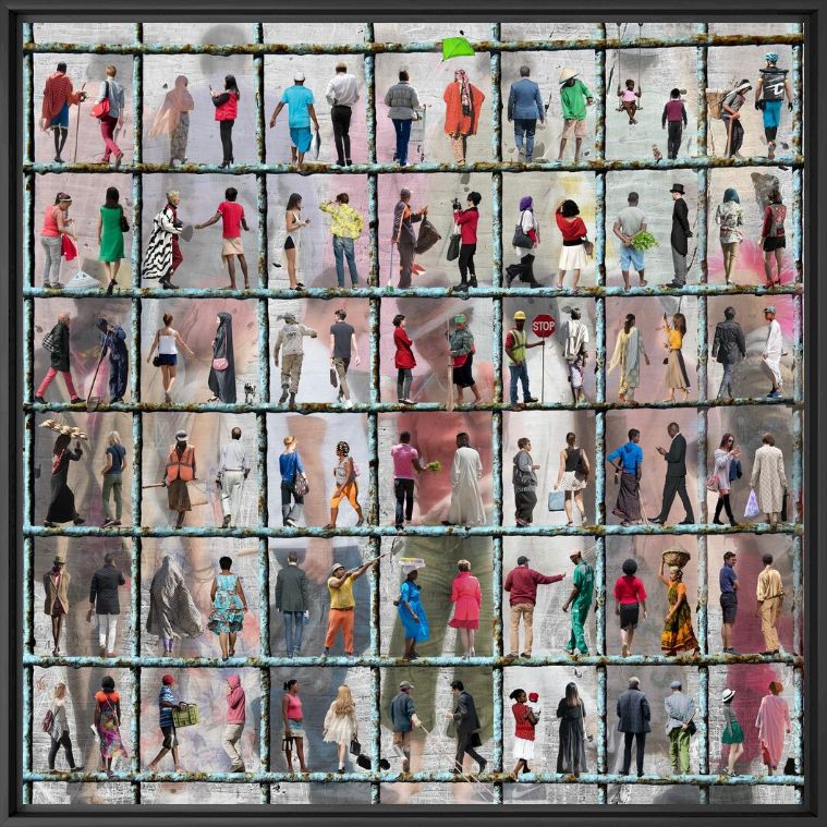 HOMMES FEMMES TOUS DIFFERENTS - MARIE LAURE VAREILLES - Photograph