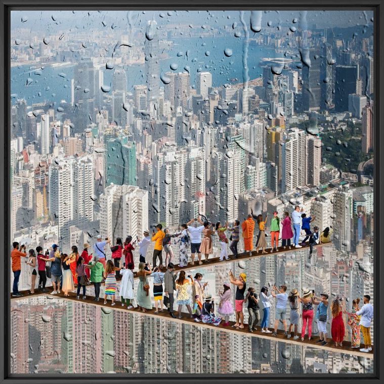 MOI MYSELF DEVANT HONG KONG - MARIE LAURE VAREILLES - Photographie