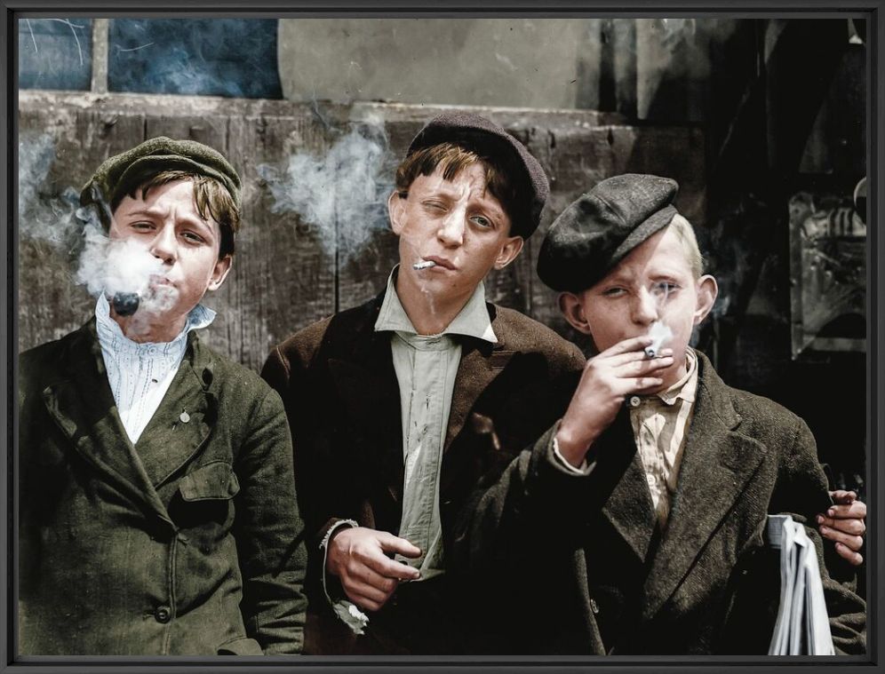 1910 THEY WERE ALL SMOKING MISSOURI - MARIE-LOU CHATEL - Photographie