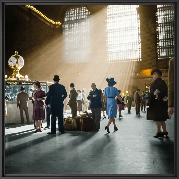 1941 GRAND CENTRAL TERMINAL NYC - MARIE-LOU CHATEL - Photographie