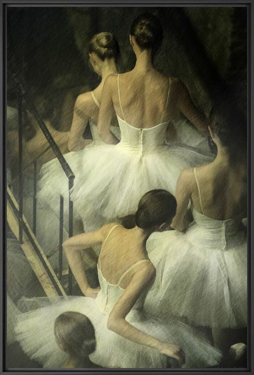 Line of Ballerinas - MARK OLICH - Fotografia