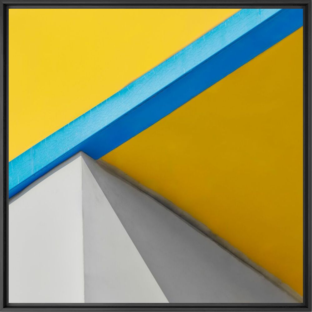 Yellow and blue lines - Masakichi  - Photograph