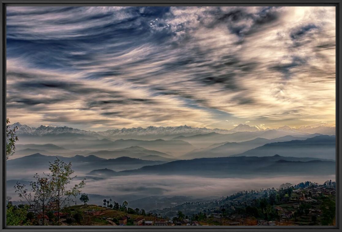 GAURISHANKAR VUE DE NAMO BUDDHA NEPAL - MATTHIEU RICARD - Fotografie