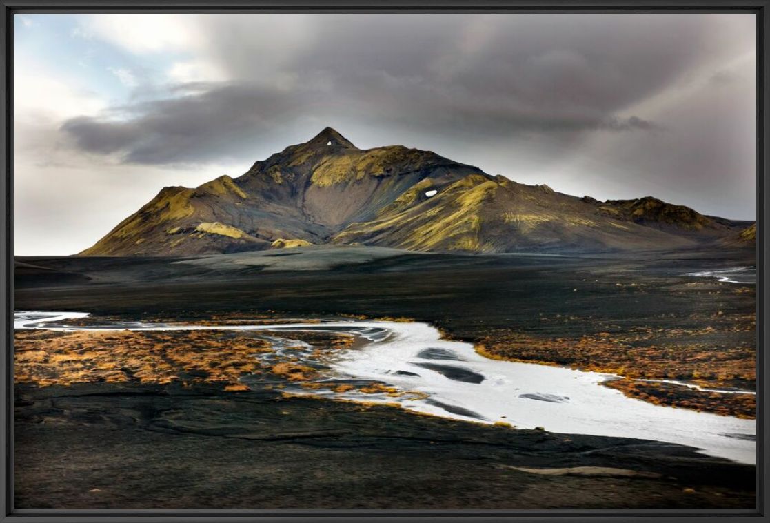 ISLANDE LAC DE LANGISJOR - MATTHIEU RICARD - Fotografie
