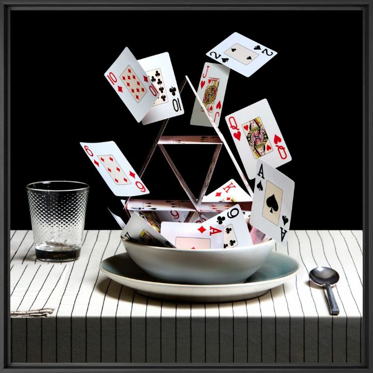 HOUSE OF CARDS SOUP - MIGUEL VALLINAS - Photograph