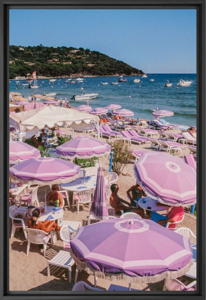 St Tropez parasols - Nik and Kerry Wheeler - Photographie