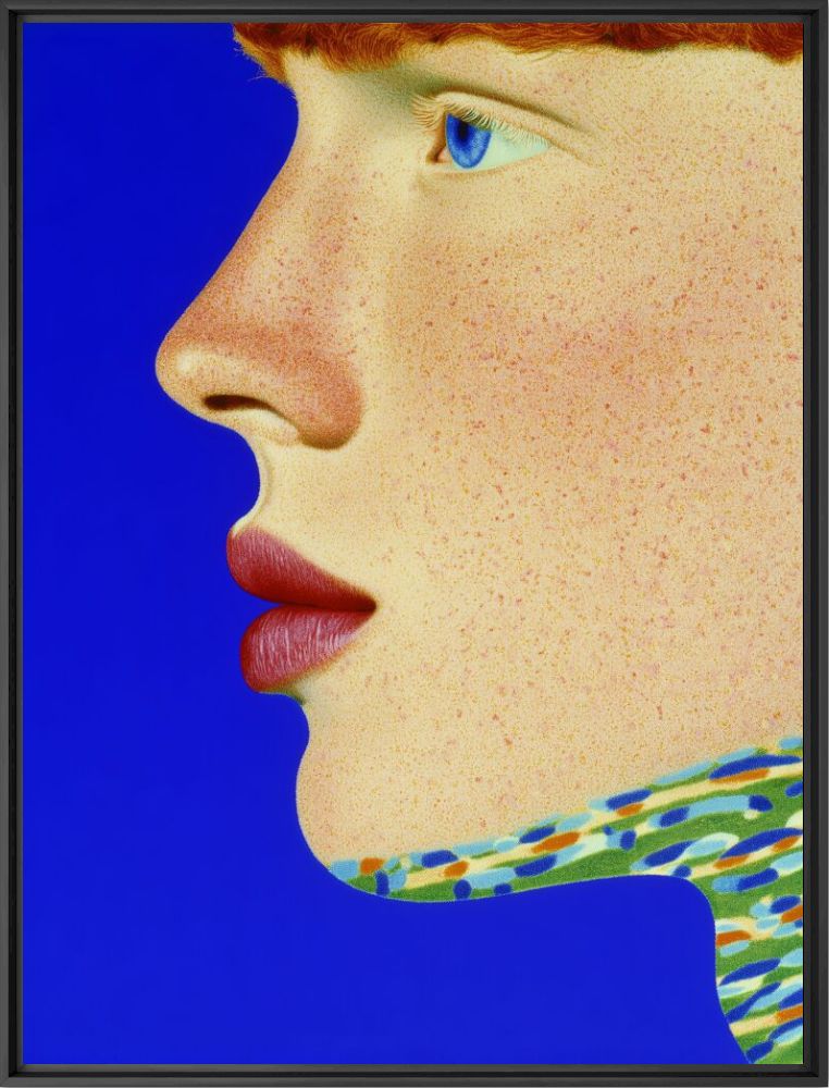 Le profil bleu - Patricia Geagea - Photographie