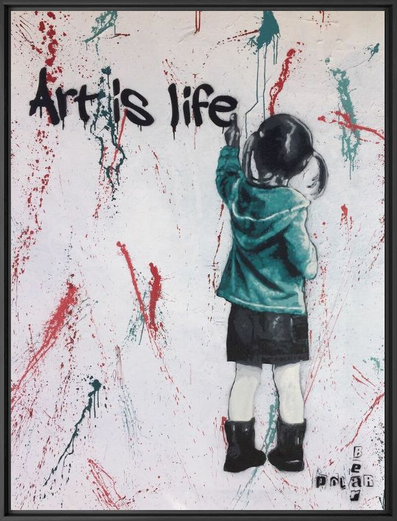 ART IS LIFE LOS ANGELES - POLAR BEAR - Kunstfoto