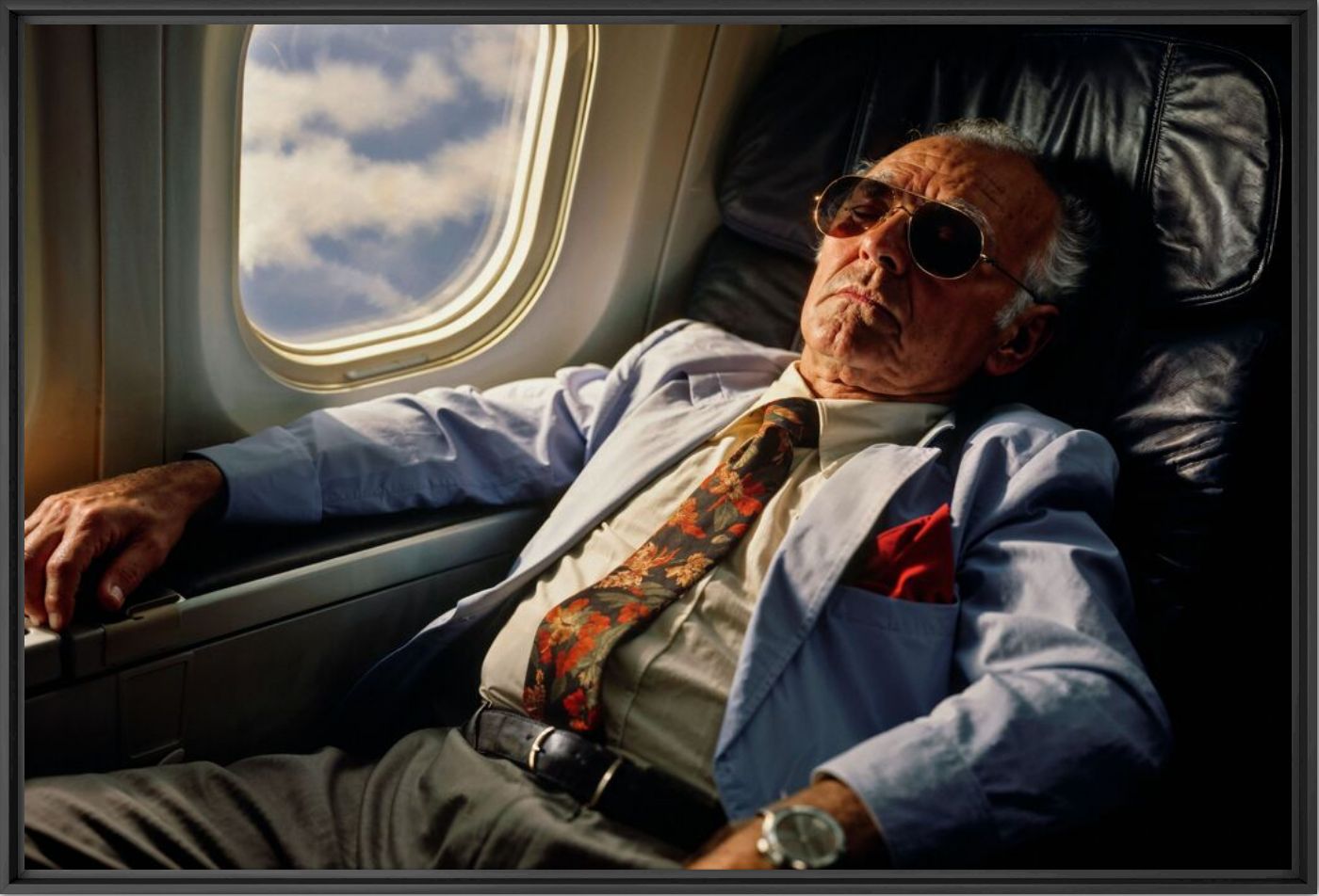 Plane sleeping beauty - Prompt Director - Fotografie