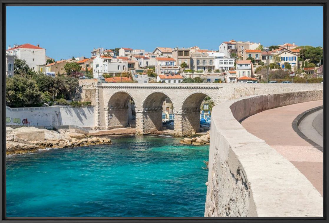 BRIDGE OVER MARSEILLE - RICHARD SILVER - Fotografie