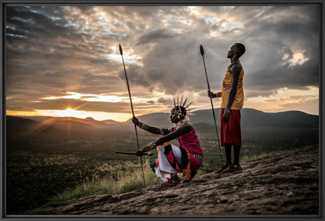 SAMBURU WARRIORS - RODNEY BURSIEL - Fotografie