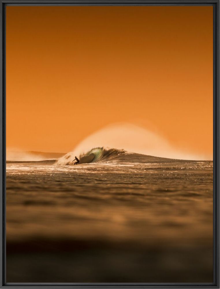Sea swell and sunrise - SergDady  - Kunstfoto