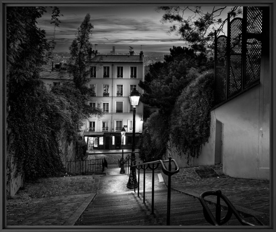 Escalier Montmartre - SERGE RAMELLI - Photograph