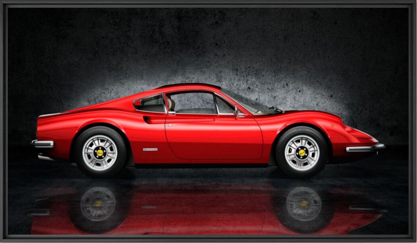 The 246GT bright red edion - STEPHANE GIL - Photographie