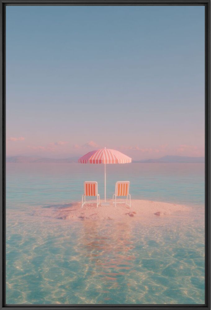 Beach-set in the blue - Tina  Marinaki - Photograph