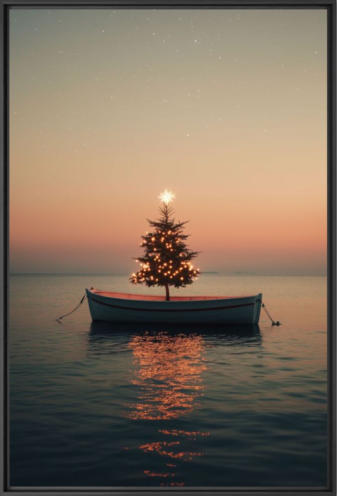 Christmas tree under the stars - Tina  Marinaki - Photograph