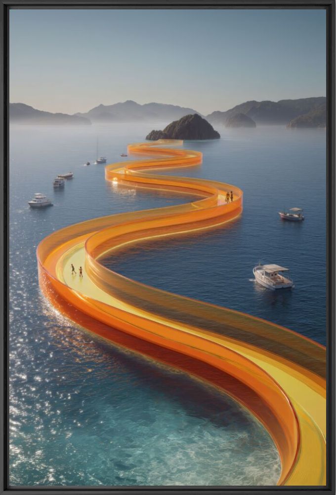 Orange slide - Tina  Marinaki - Photograph