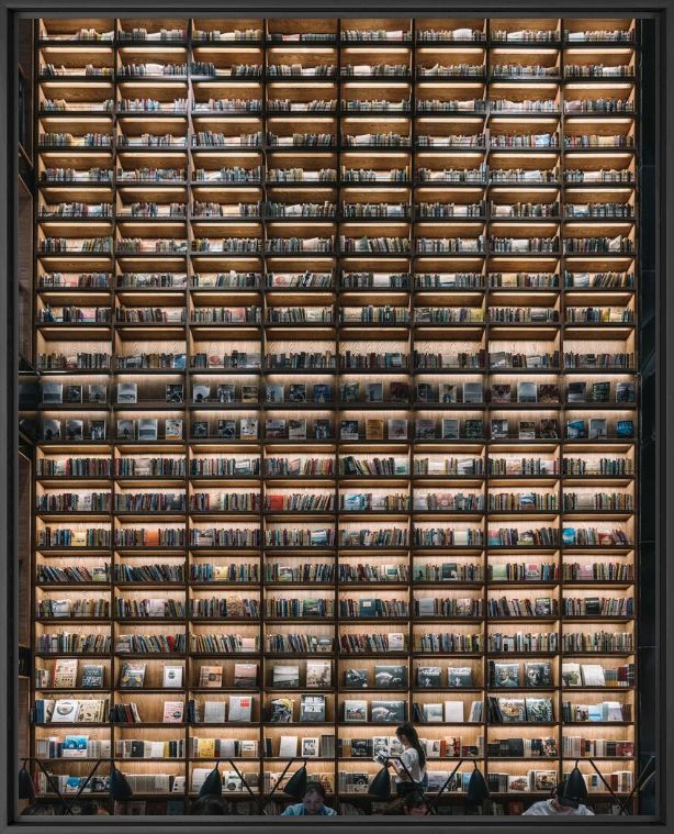 THE WALL OF BOOKS - TRISTAN ZHOU - Fotograf&iacute;a