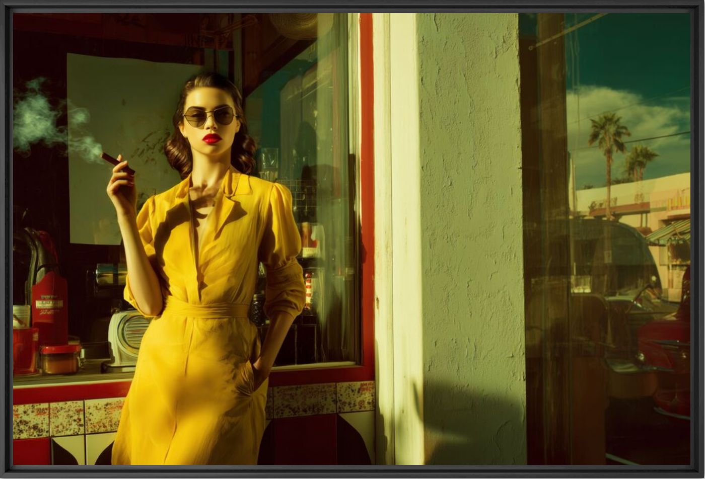 Cigarette and sunlight - Venyce Vicci - Photographie