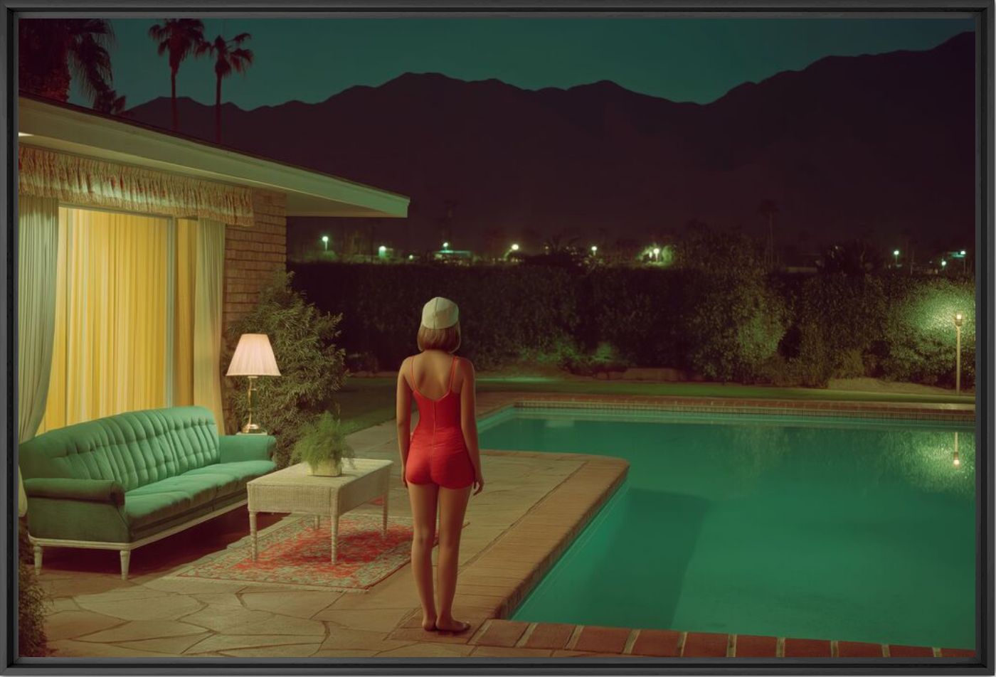 Palm springs after dark - Venyce Vicci - Photographie