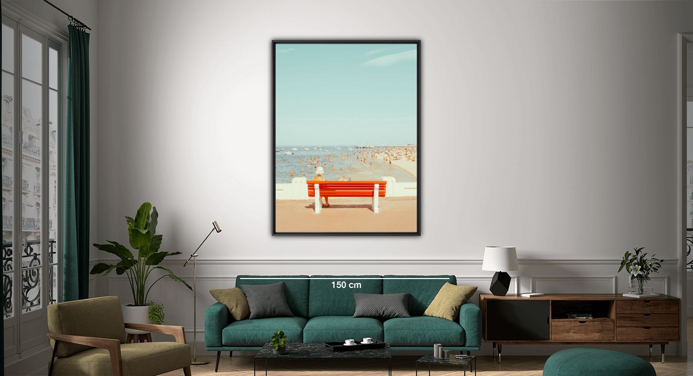 yellow korner フォトアート 【額付き】植物 Oceanside Boardwalk, California, LUDWIG FAVRE · Art photographs
