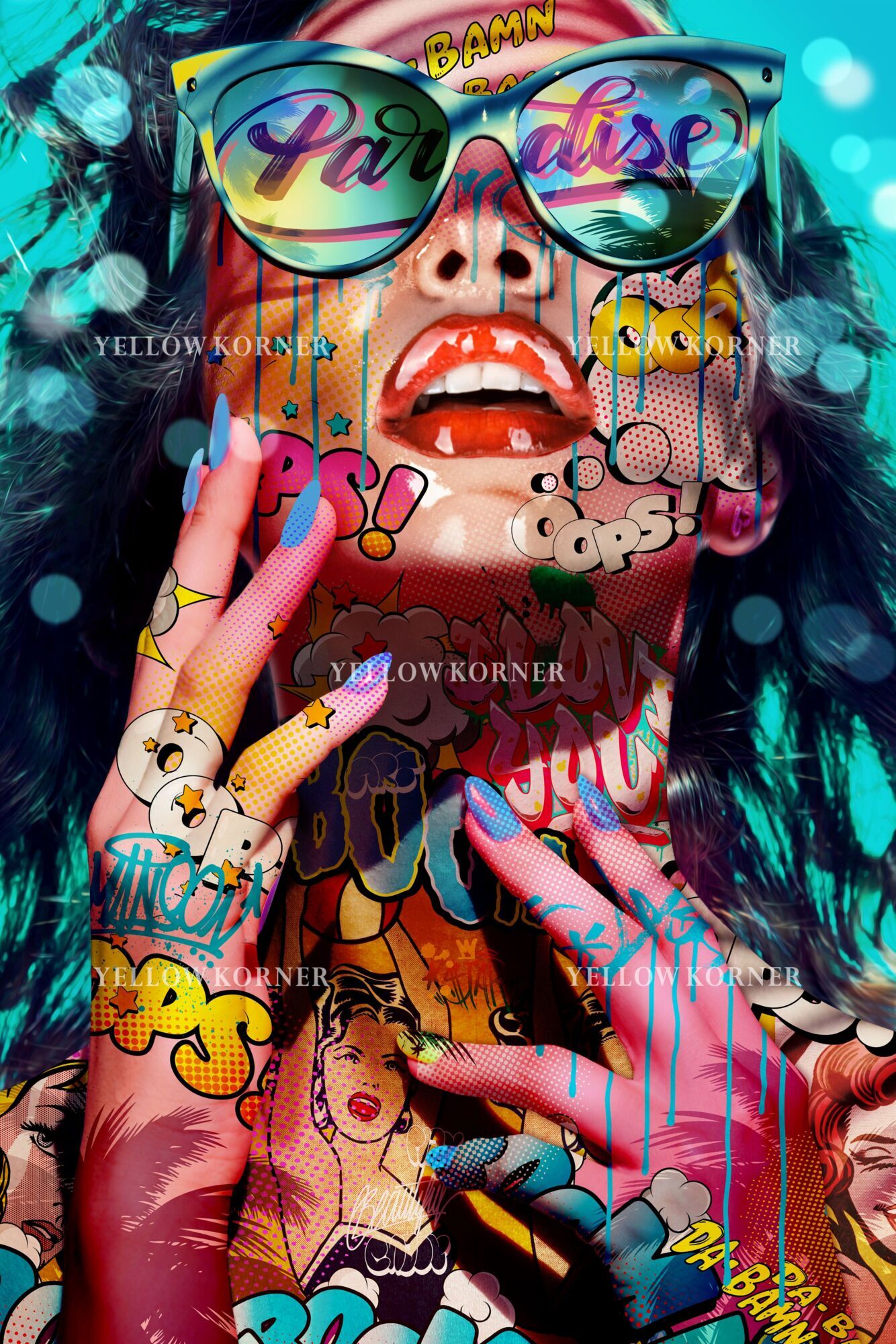 Bella bang, Woman, Monika Nowak · Art photographs · YellowKorner