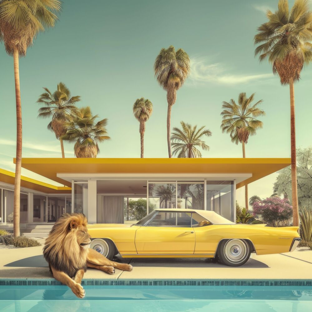 Beast and the car