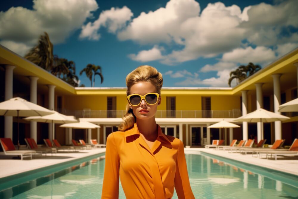 Motel pool