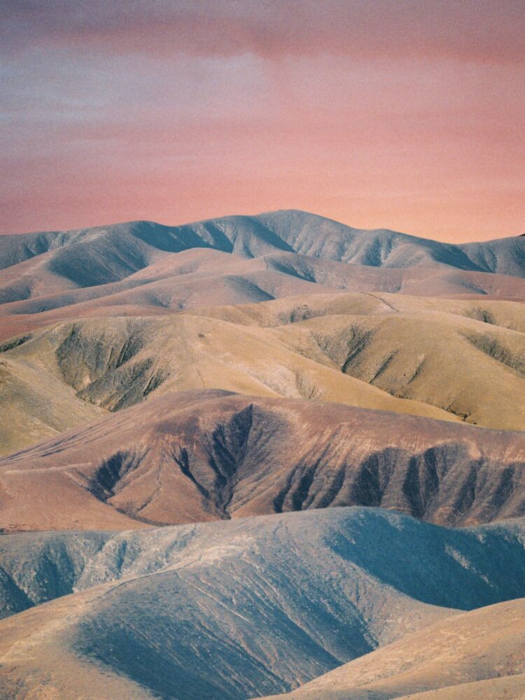 The sleeping hills