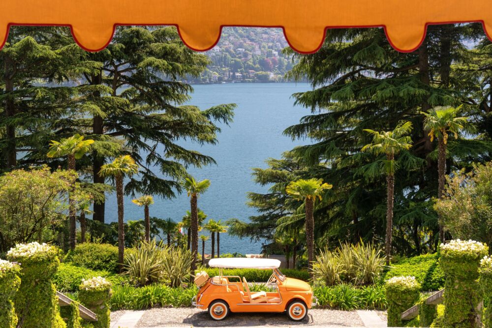 Passalacqua view to Lake Como
