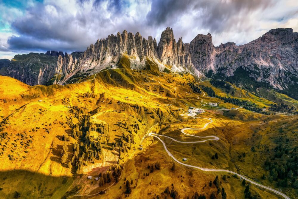 Passo Gardena Dolomites