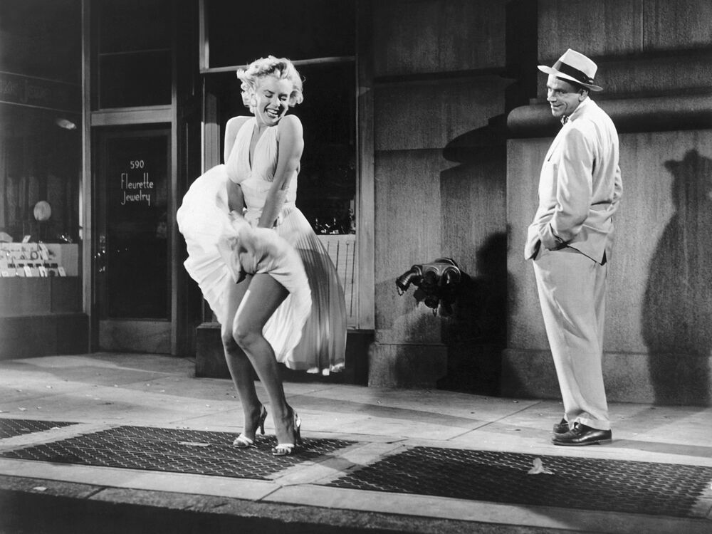 The seven year itch directed by Billy Wilder, 1955