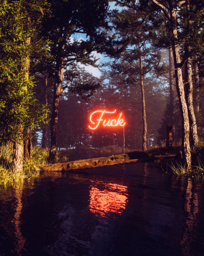 The river