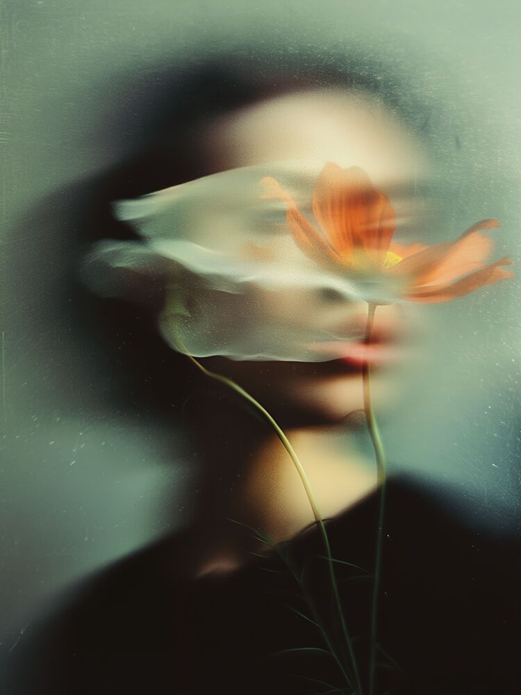 Behind the flowers 2