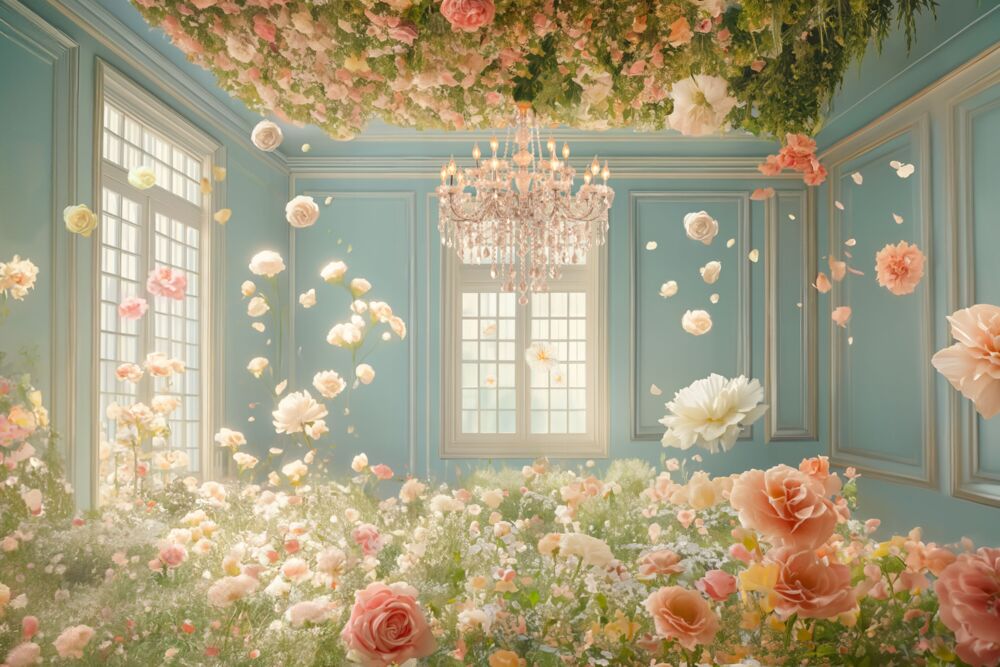 Chandelier garden