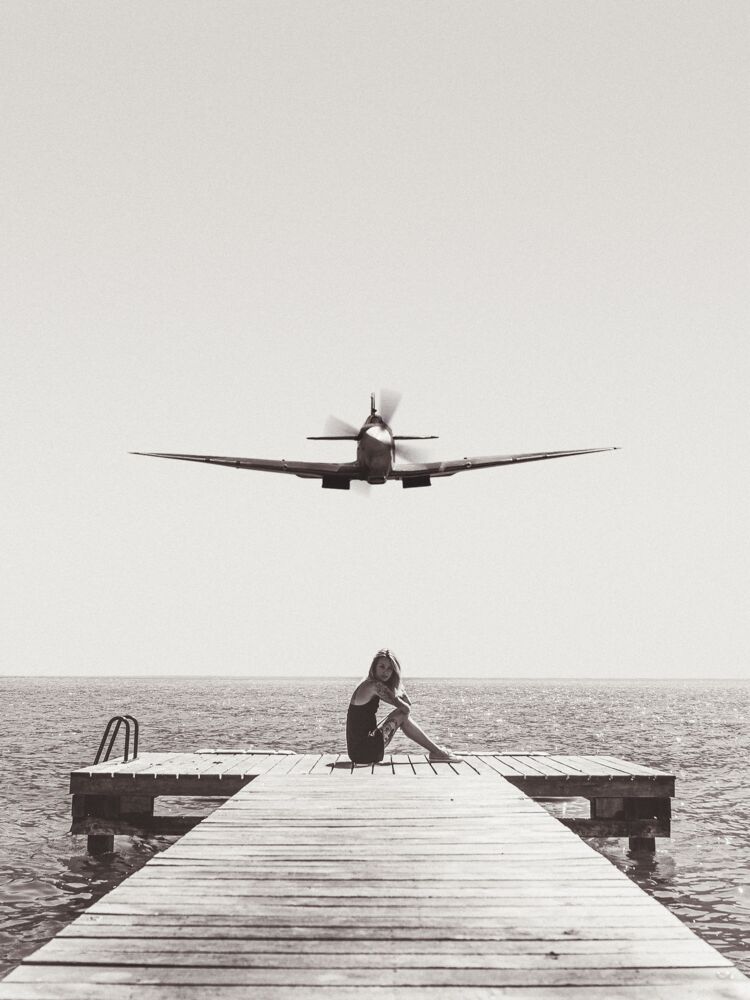 Lady and the spit