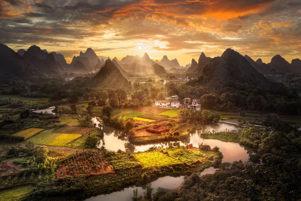 View of China
