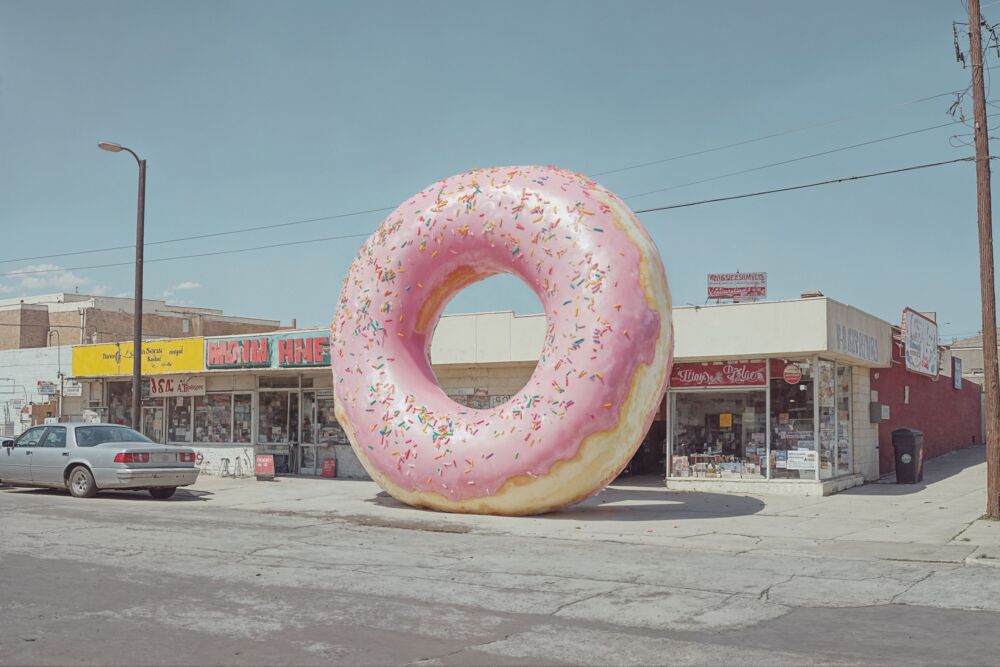 Giant donut