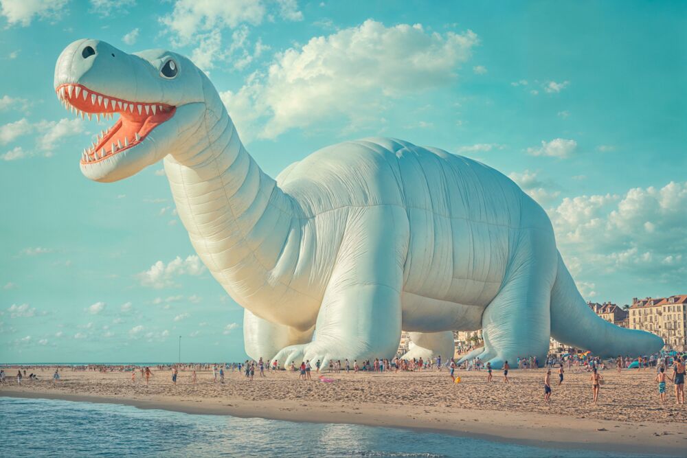 Inflattable dino 2