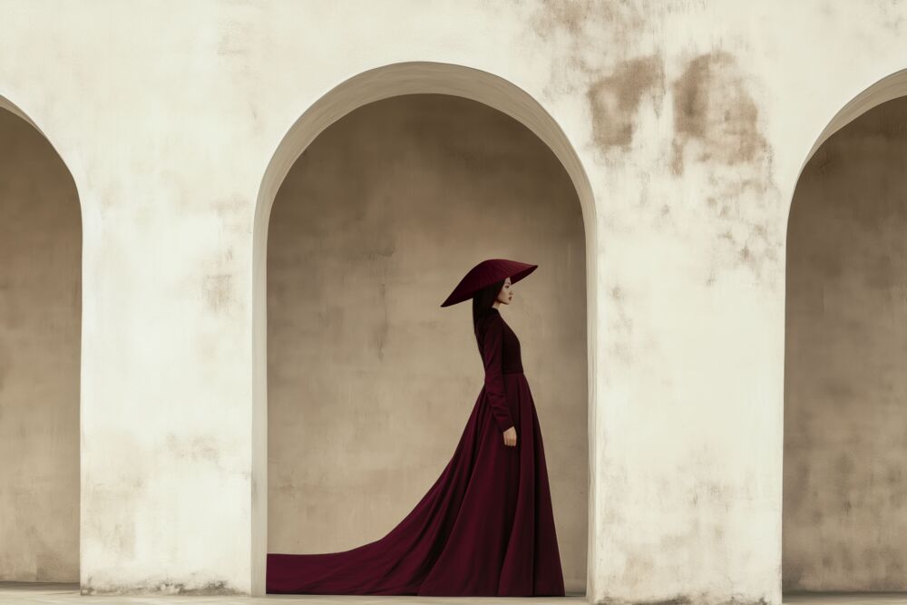 The scarlet silhouette