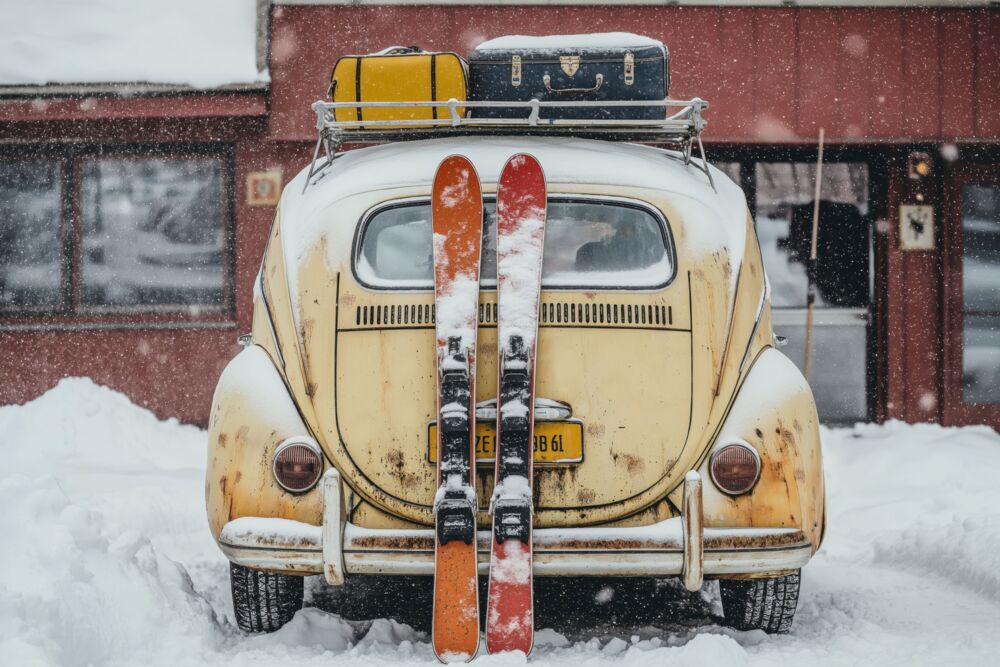 Vintage winter escape