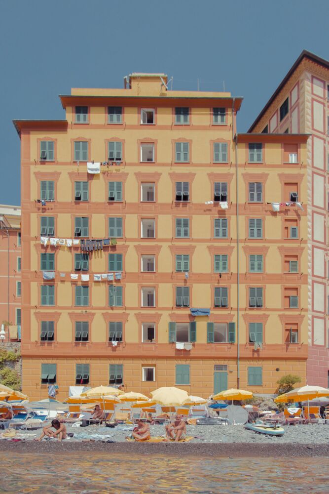 Facade by the sea