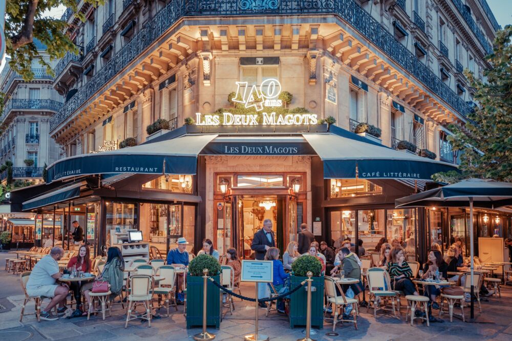 Les Deux Magots Paris