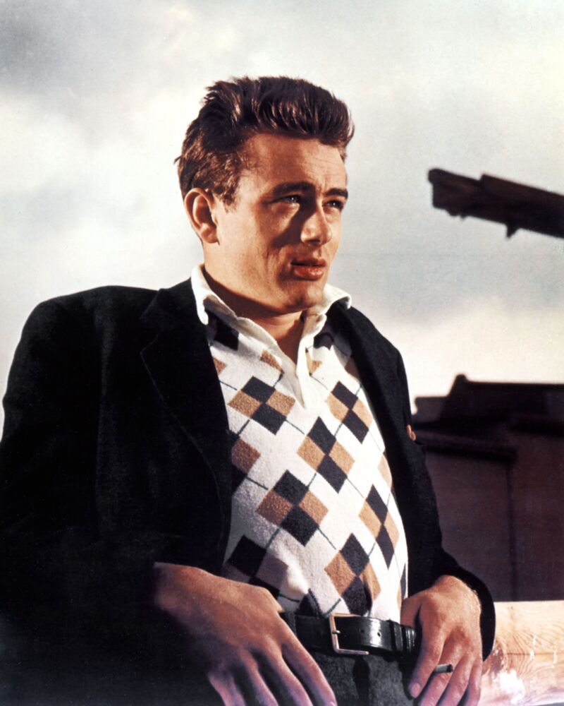 James Dean dans les ann&eacute;es 50