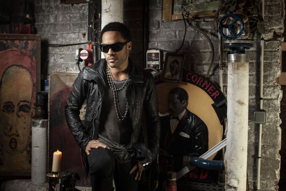 Lenny Kravitz chez lui Paris le 5 septembre 2011