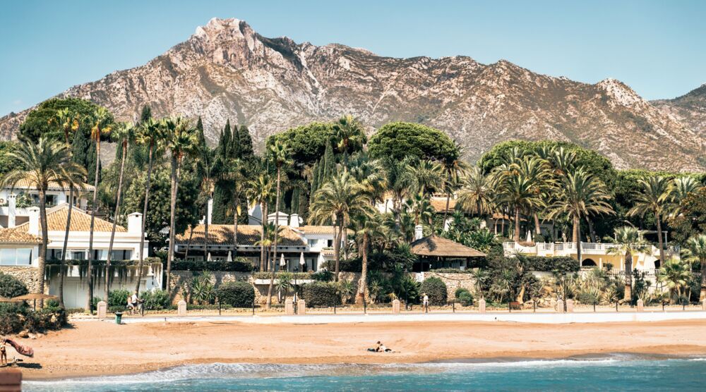 Beach walk- Marbella
