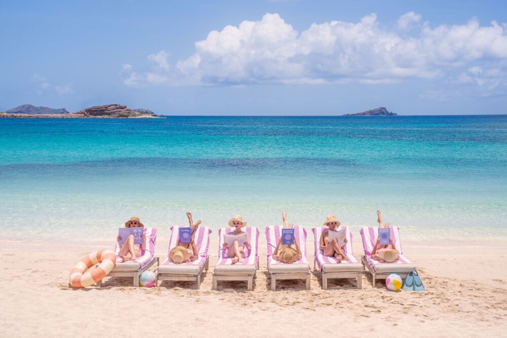 A la plage St Barths