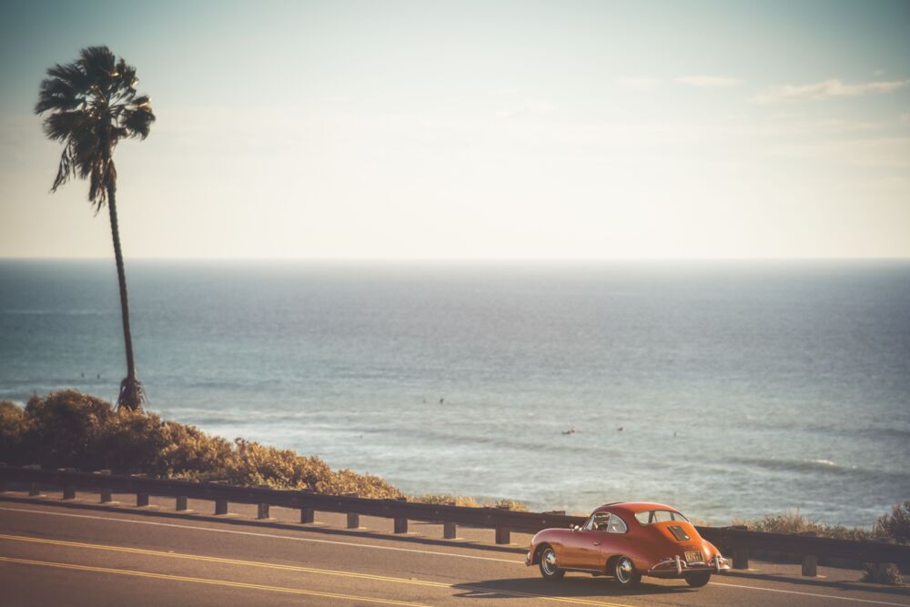 Coast highway porsche